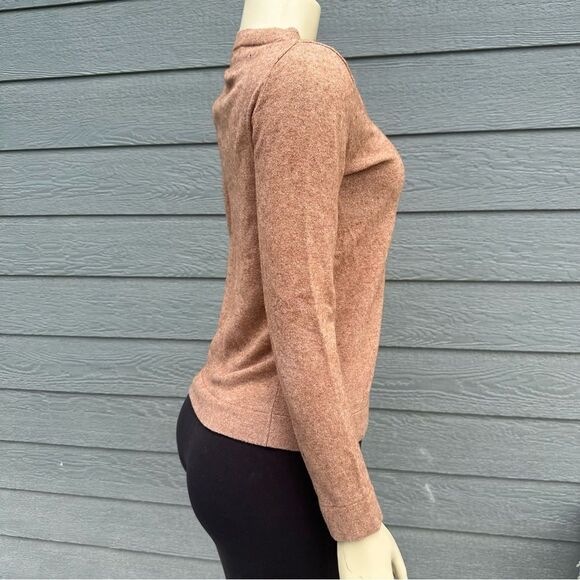 J. Crew Mercantile Womens XS Sweater Crew Neck Brown Long Sleeve Wool Blend - Picture 6 of 8